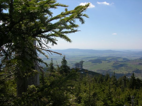 Lanovka, Stezka do oblak, restaurace Slaměnka, start Singl Trailu, sjezdovky Dolní Morava